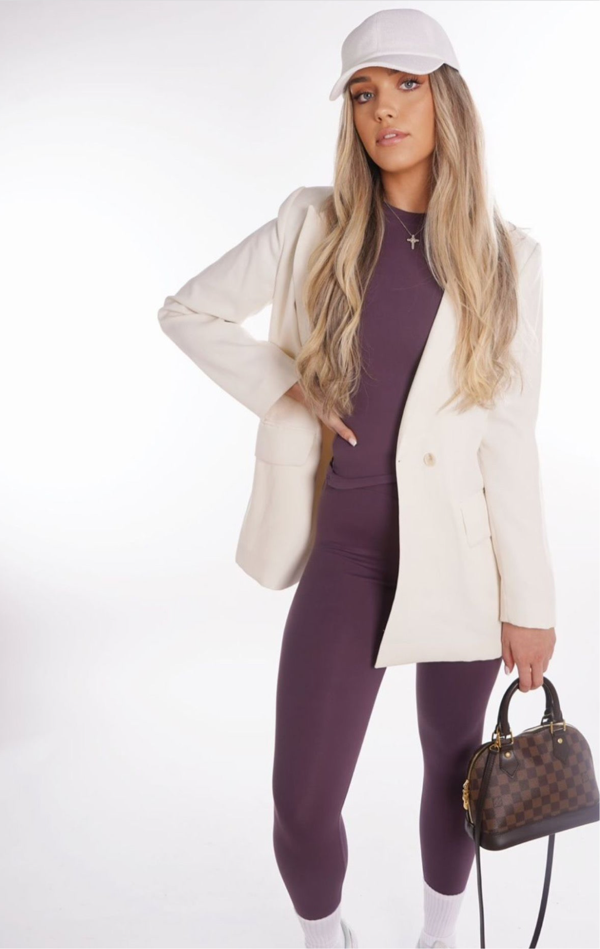 Sculpted Comfort Seamless Short Sleeve Top Purple