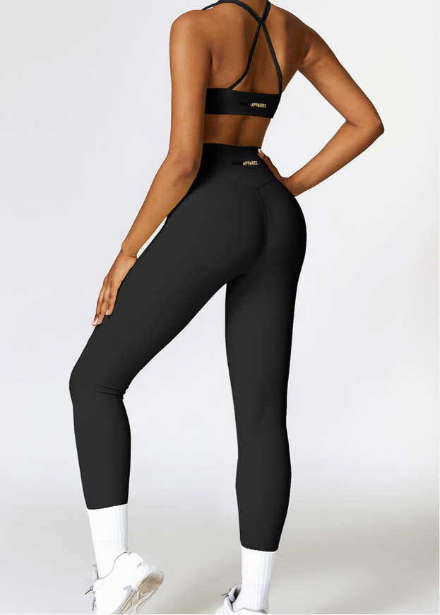 Ultimate Sculpted Comfort High-Rise Seamless Leggings Black