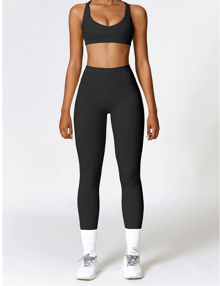 Ultimate Sculpted Comfort High-Rise Seamless Leggings Black