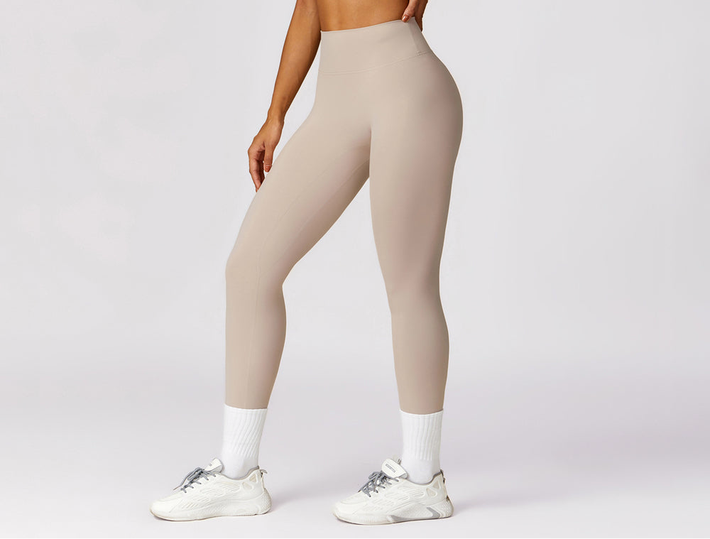 Ultimate Sculpted Comfort High-Rise Seamless Leggings Stone