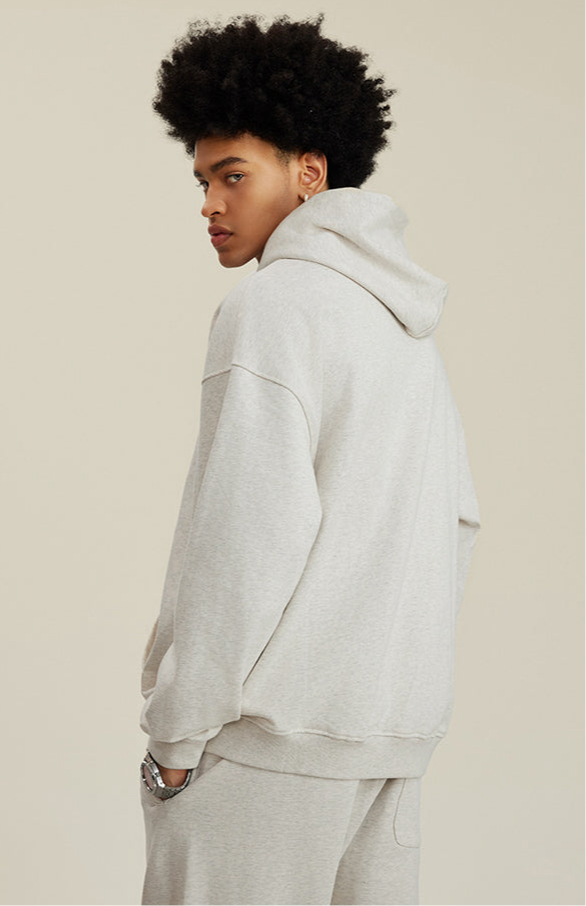 Oatmeal Comfort Oversized Hoodie